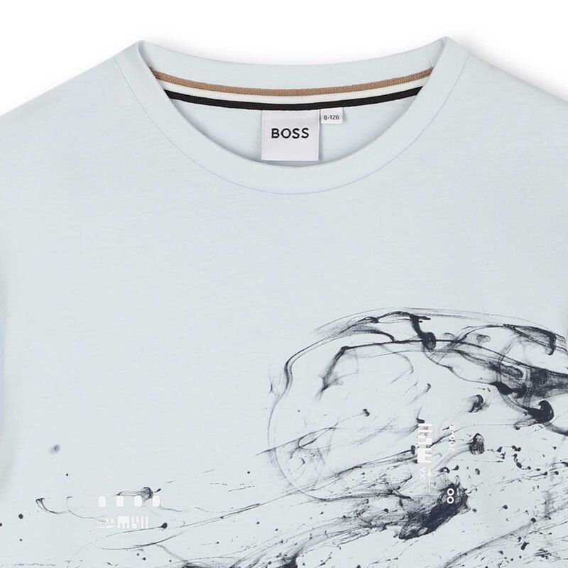 BOSS Branded LS Tee 4Y-6Y image number 2